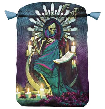 6" x 9" Santa Muerte Tarot Bag by Llewellyn