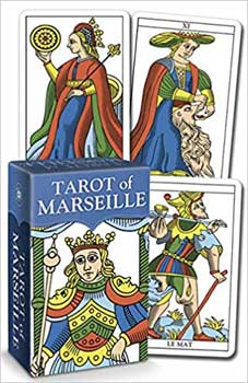 Tarot of Marseille mini by Claude Burdels