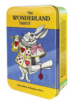 Wonderland Tarot tin by Abbey & Abbey