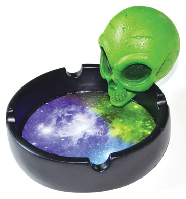 4" Alien Head ashtray