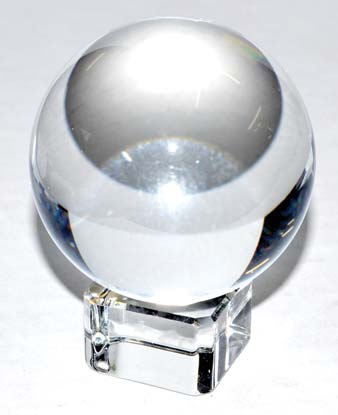 50mm Clear crystal ball