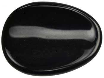 Black Obsidian Worry stone