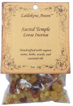 28g Sacred Temple Lailokens Awen incense