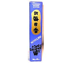 Lavender morning star stick incense & holder 50 pack