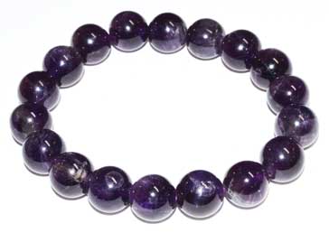 12mm Amethyst bracelet