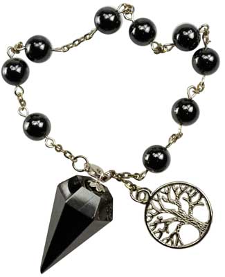 Hematite pendulum bracelet