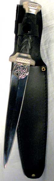 Triquetra Pentagram athame