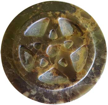 Soapstone Pentagram tile