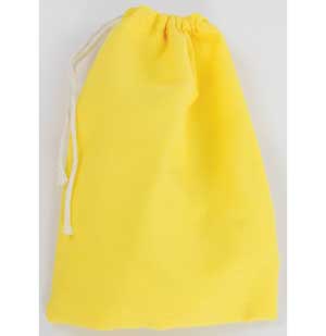 Yellow Cotton Bag 3" x 4"