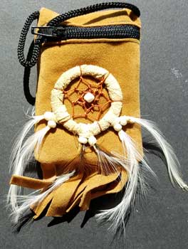 Brown bag dream catcher